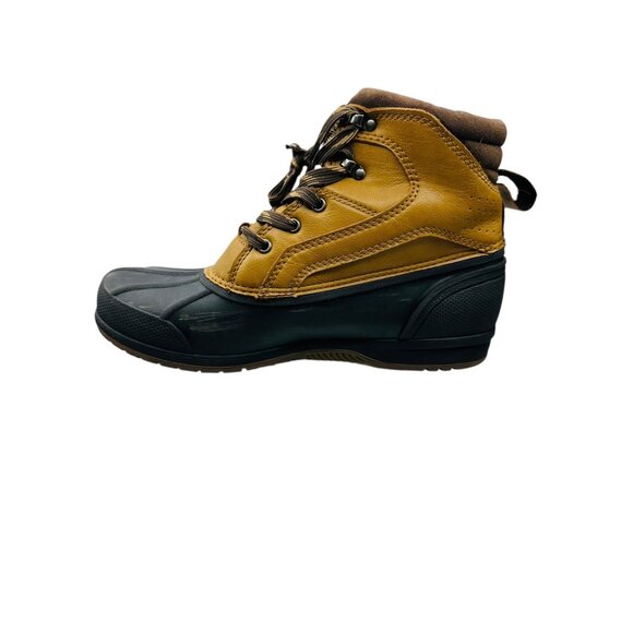 Magellan Outdoors Mens Insulated Duck Boots Size 9D Brown Thermoplastic Rubber - Picture 16 of 16